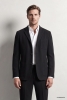 Ds Damat Comfort Siyah Gofre Desenli Takim Elbise