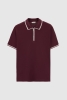 Ds Damat Regular Fit Mürdüm Polo Tişört