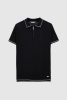 Ds Damat Regular Fit Siyah Polo Tişört