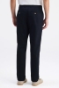 Ds Damat Relaxed Fit (Pilesiz) Siyah Gabardin Chino Pantolon
