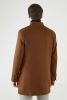 Twn Slim Fit Camel Palto