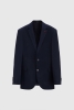 Twn Slim Fit Lacivert Armürlü Takim Elbise Kombinli